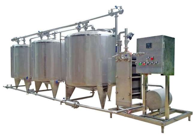 Full Automatic 3000L/H CIP Cleaning Equipment