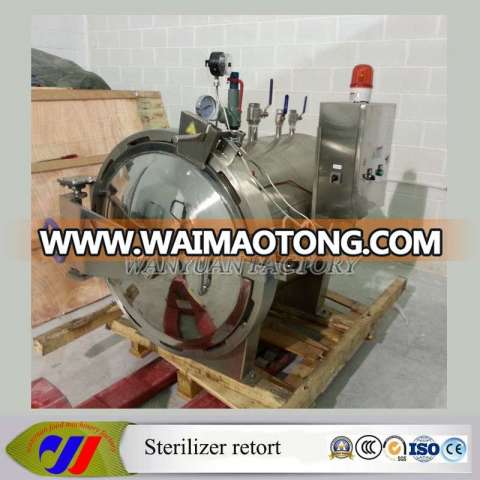 Horizontal Pressure Retort, Autoclave Sterilization