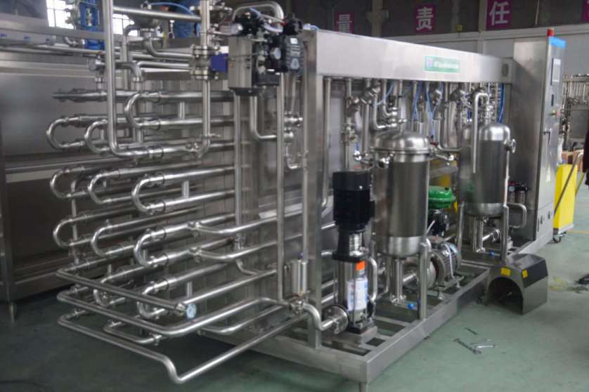 Full Automatic 5000L/H Milk Pasteurizer